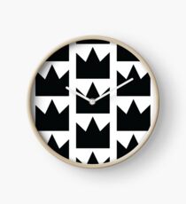 Black Crown Clock