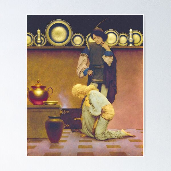 Item preview, Maxfield Parrish. Violetta and the Knave designed and sold by likiska.