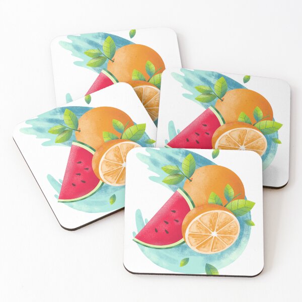 Item preview, A beautiful artwork of fruits including orange and watermelon designed and sold by drsaver.