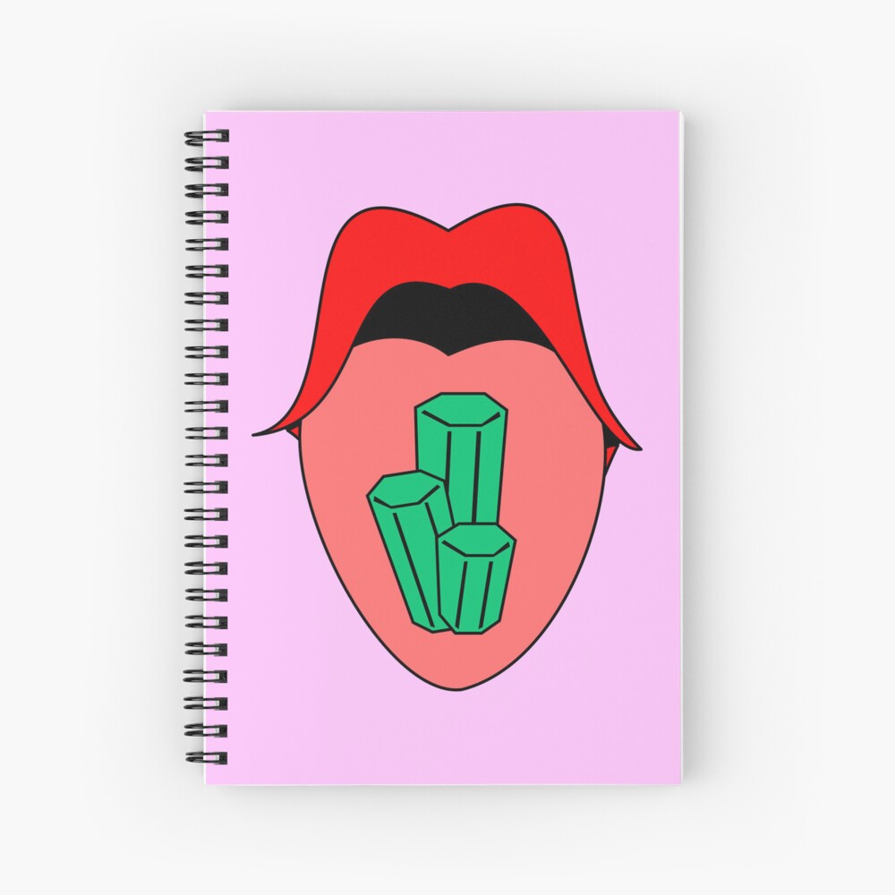 Item preview, Spiral Notebook designed and sold by LizzyBasil.