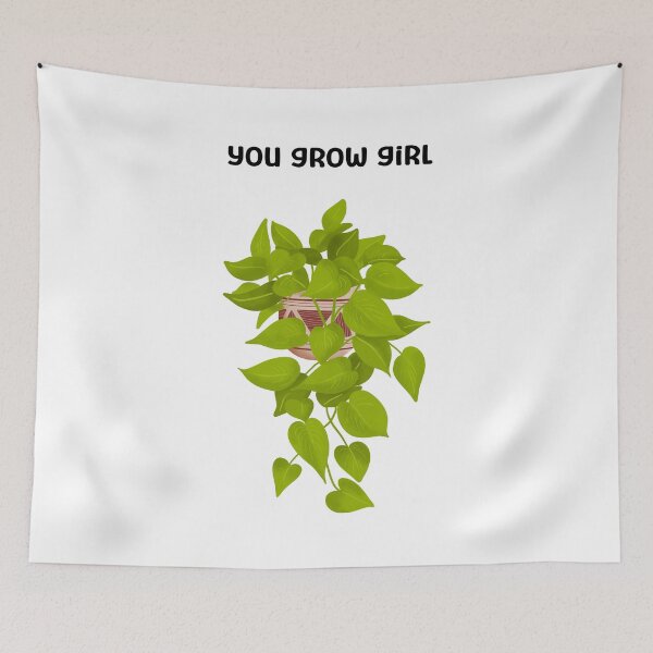 Item preview, You Grow Girl Golden Pothos designed and sold by Ana Moguš.