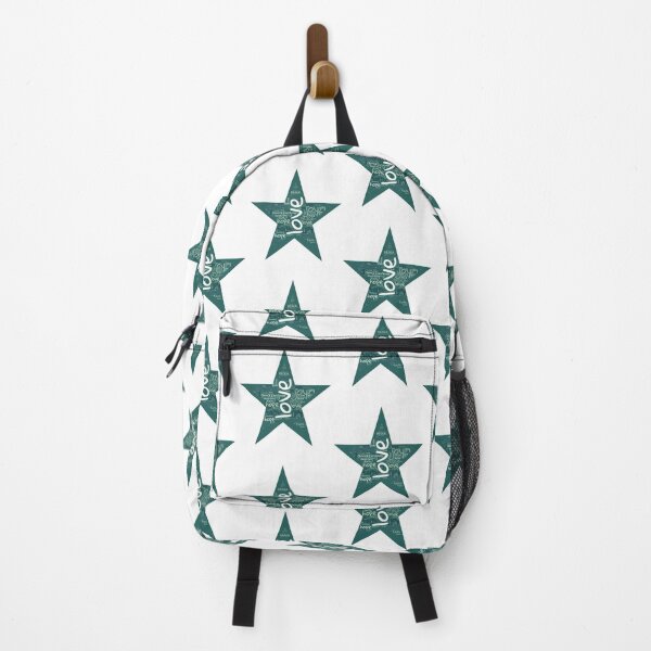 Item preview, Blue green star with love, joy, hope, faith. designed and sold by TenderSoar.