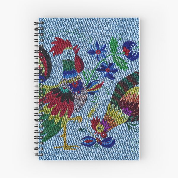Item preview, vintage Jeans with roosters designed and sold by pineapplearti.
