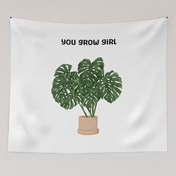 Item preview, You Grow Girl Monstera Deliciosa designed and sold by Ana Moguš.
