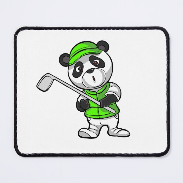 Item preview, sport funny animal panda playing golf designed and sold by StairheadStore.