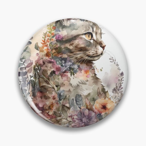 Artikelvorschau, Floral Cat entworfen und verkauft von BYNDART.