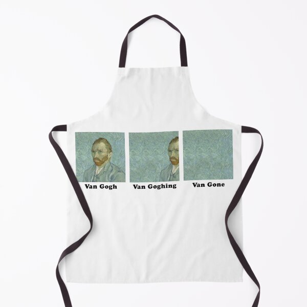 Item preview, Van Gogh Van Goghing Van Gone HQ Vincent Hidden Self Portrait Funny Meme designed and sold by fomodesigns.
