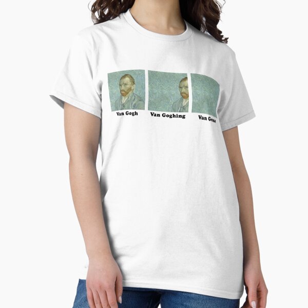 Item preview, Van Gogh Van Goghing Van Gone HQ Vincent Hidden Self Portrait Funny Meme designed and sold by fomodesigns.