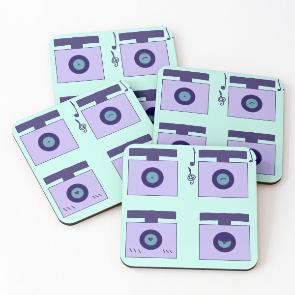 Item preview, C4RL Square Robot Pattern designed and sold by Boxer-n-co.