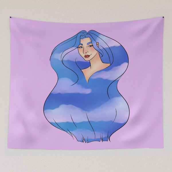 Item preview, The Sky in her Hair designed and sold by AvalonUnmuzzled.