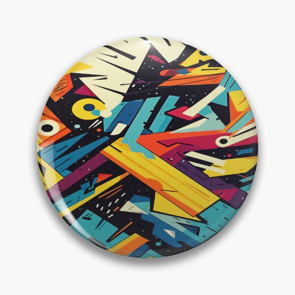 Aperçu de l'œuvre Des motifs géométriques colorés créée et vendue par ColorDesign38.