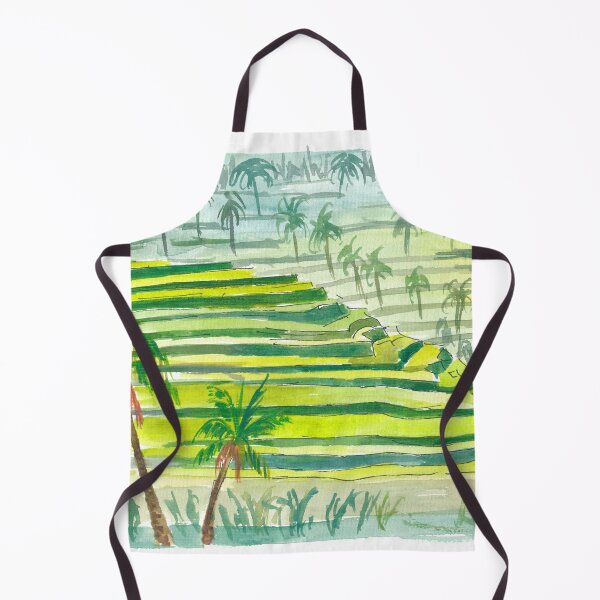 Item preview, Picturesque Green Bali Rice Terraces designed and sold by artshop77.