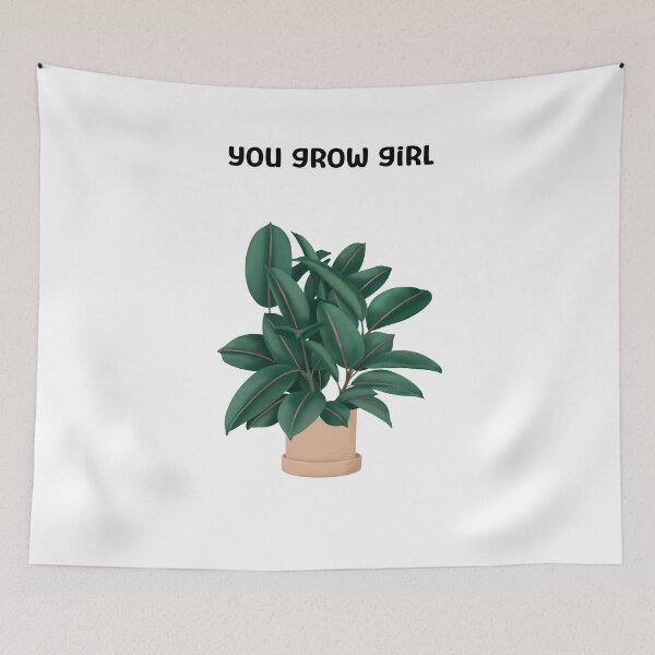 Item preview, You Grow Girl Ficus Elastica designed and sold by Ana Moguš.