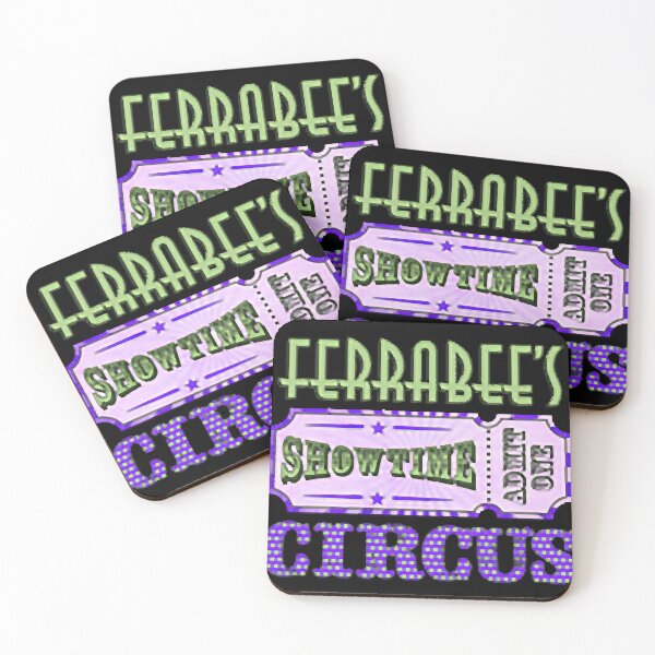 Item preview, Ferrabee’s Circus Ticket II, uk tv series, british tv quotes, 90s tv shows, mystery tv shows - quaint english village,  designed and sold by christineirist.