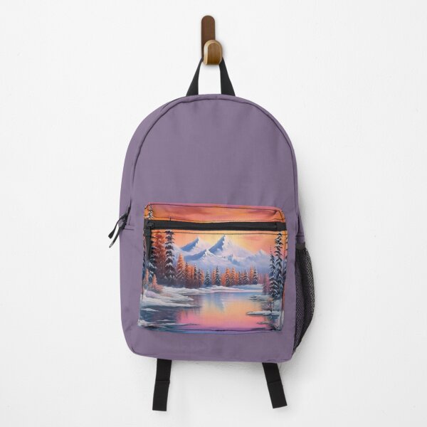 Item preview, Snowed mountains landscape designed and sold by AP-Tees.