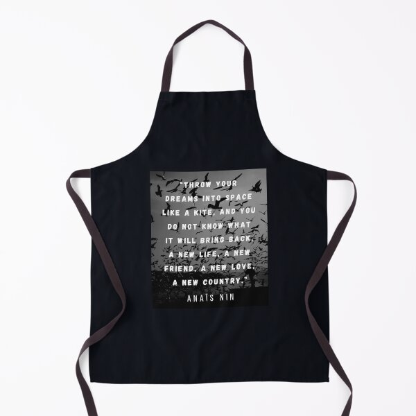 Item preview, Anaïs Nin quote: Throw your dreams into space like a kite,  designed and sold by artbleed.