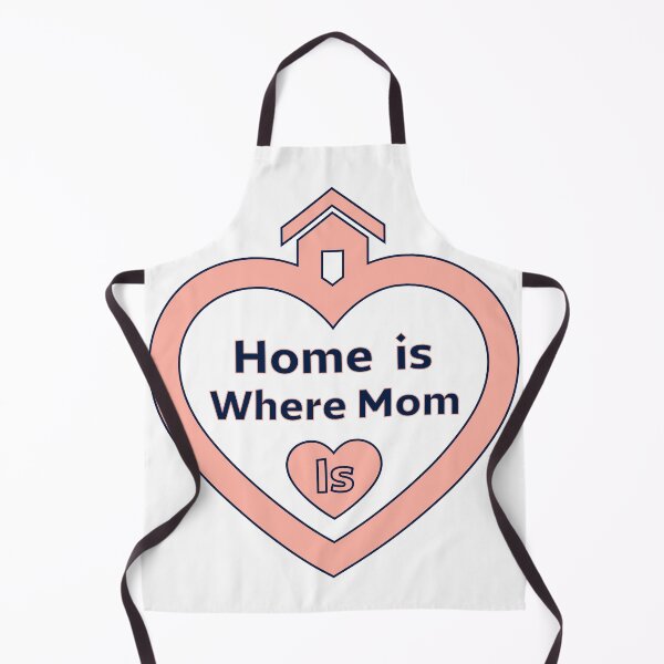 Item preview, Heartwarming Mother's Day Design : Home is Where Mom Is with House and Heart Graphic designed and sold by NoursDesigner.