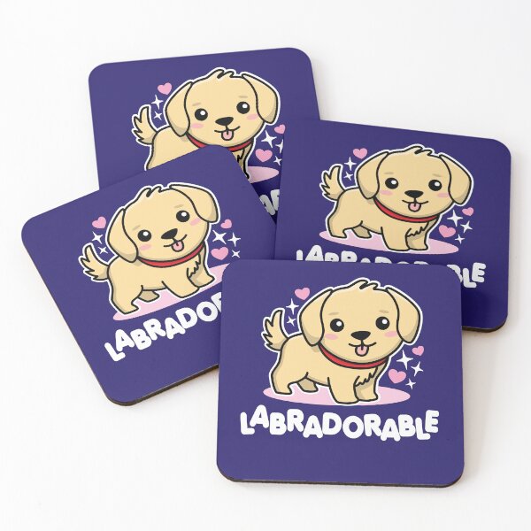 Item preview, Labradorable Cute Kawaii Labrador designed and sold by DetourShirts.