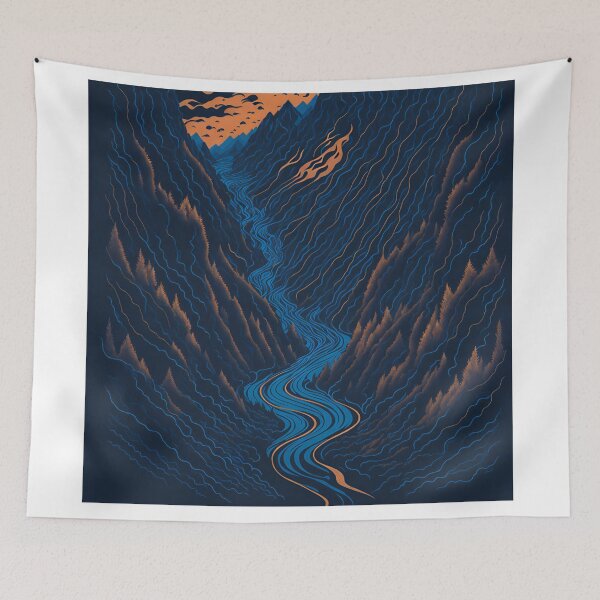Aperçu de l'œuvre Nature's Canvas: A Captivating Poster Celebrating the Delicate Balance of Elements| A Symphony of Nature: AI-Generated Poster Depicting the Graceful Dance of Elements créée et vendue par RedArtG09.