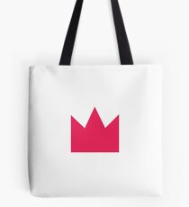 Pink Crown Tote Bag