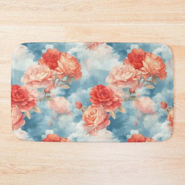 Item preview, Classic - Angelic Pink and Red Roses in soft clouds - art designed and sold by FutureImaging.