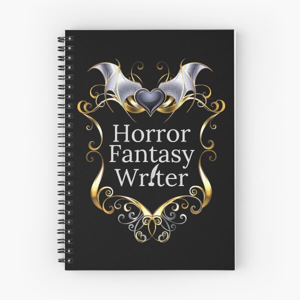 Item preview, Horror Fantasy Writer Shield Emblem Background designed and sold by TheKnightWriter.