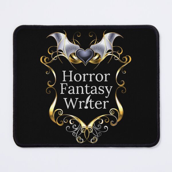 Item preview, Horror Fantasy Writer Shield Emblem Background designed and sold by TheKnightWriter.