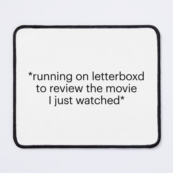 Item preview, running on letterboxd to review the movie I just watched designed and sold by lucreziatrebbi.