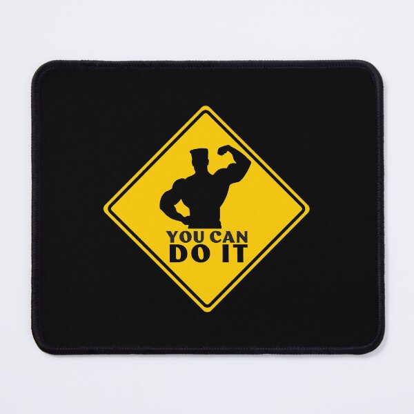 Item preview, Traffic Sign You Can Do It Motivational Quote designed and sold by ImaginedCo.