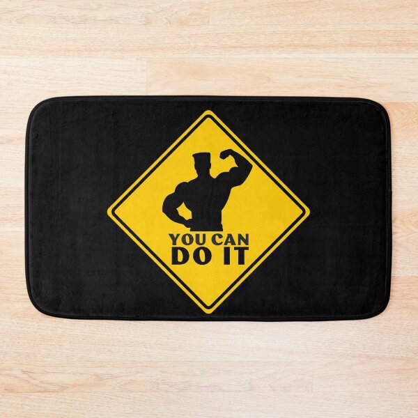 Item preview, Traffic Sign You Can Do It Motivational Quote designed and sold by ImaginedCo.