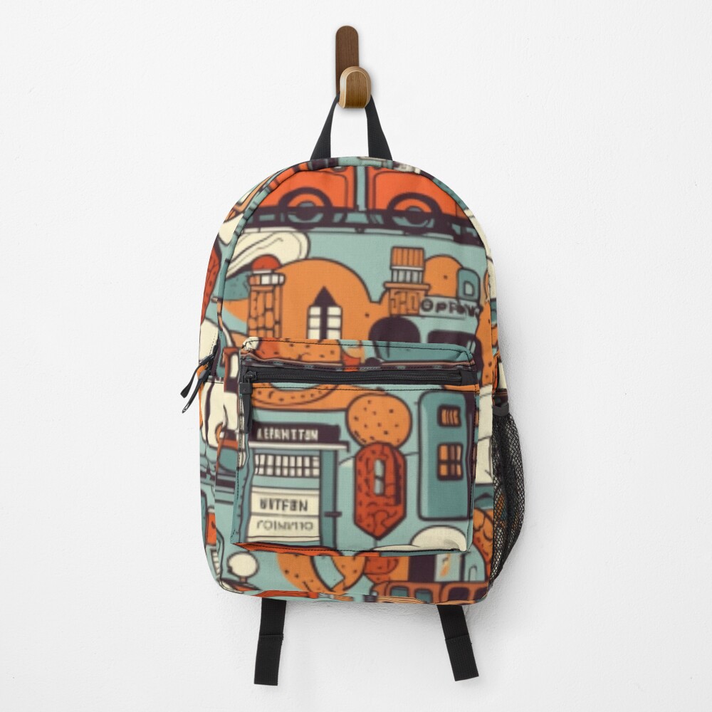 Item preview, Backpack designed and sold by apolinART.