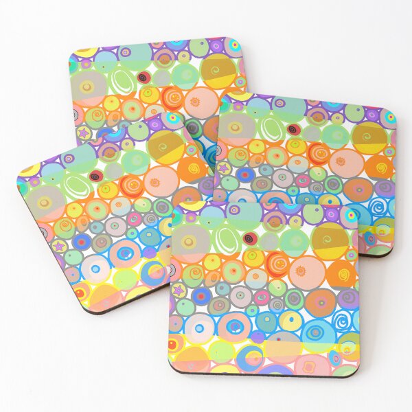 Item preview, Summer Circles  designed and sold by NOTSNIW ART.