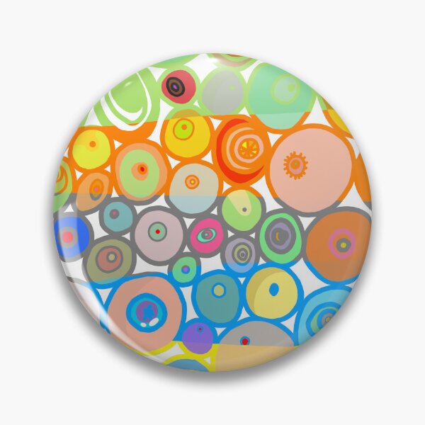 Item preview, Summer Circles  designed and sold by NOTSNIW ART.