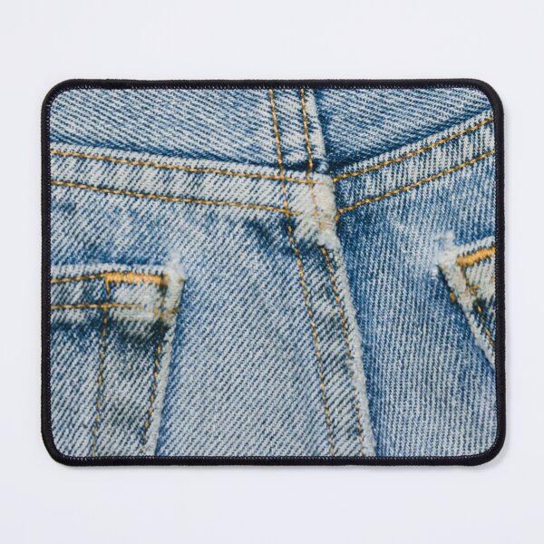 Item preview, vintage back of jeans close-up designed and sold by pineapplearti.