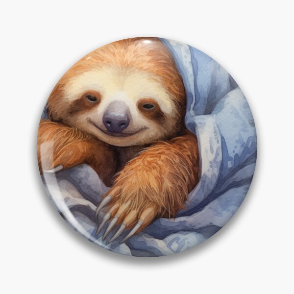 Item preview, cute cuddly sloth designed and sold by elspra.