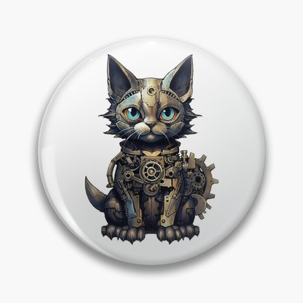 Item preview, Metal cat designed and sold by Galore-Patterns.