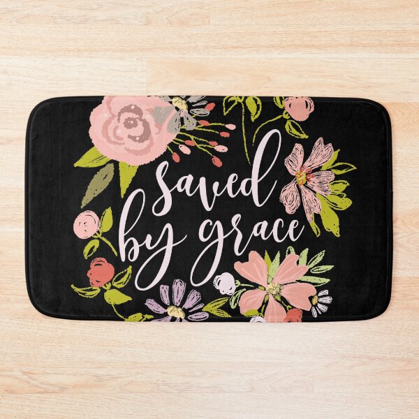 Item preview, Saved By Grace - Ephesians 2:8 Light Pink designed and sold by amazingjoy.