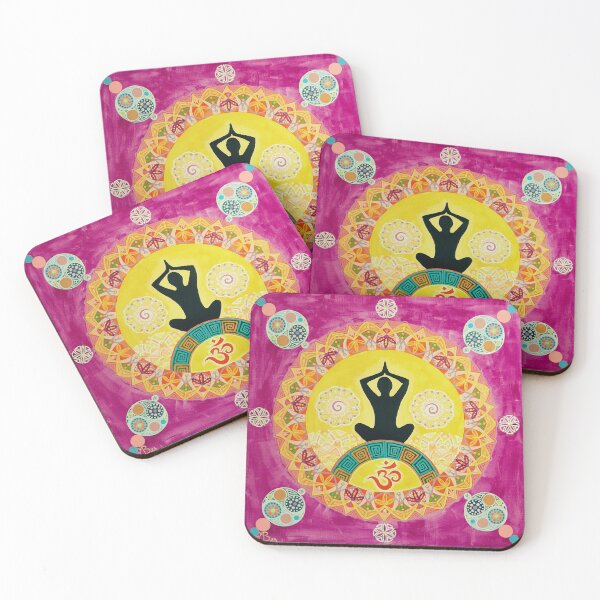 Item preview, Namaste Yoga & Meditation designed and sold by MarkBetsonArt.