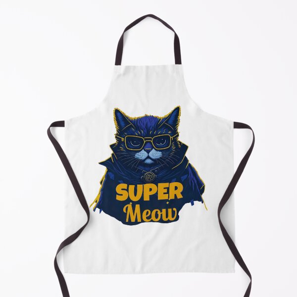 Item preview, Funny cat with a cape-cool cat miaw designed and sold by CinEmmaDesign.