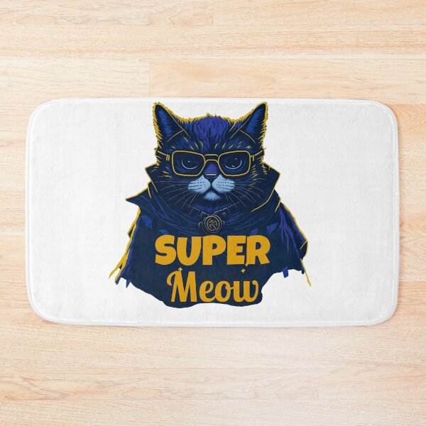Item preview, Funny cat with a cape-cool cat miaw designed and sold by CinEmmaDesign.