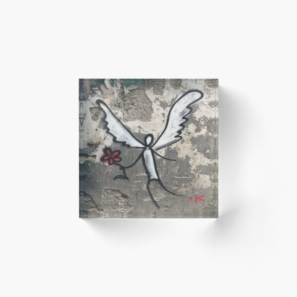 Graffiti Angel Acrylic Block
