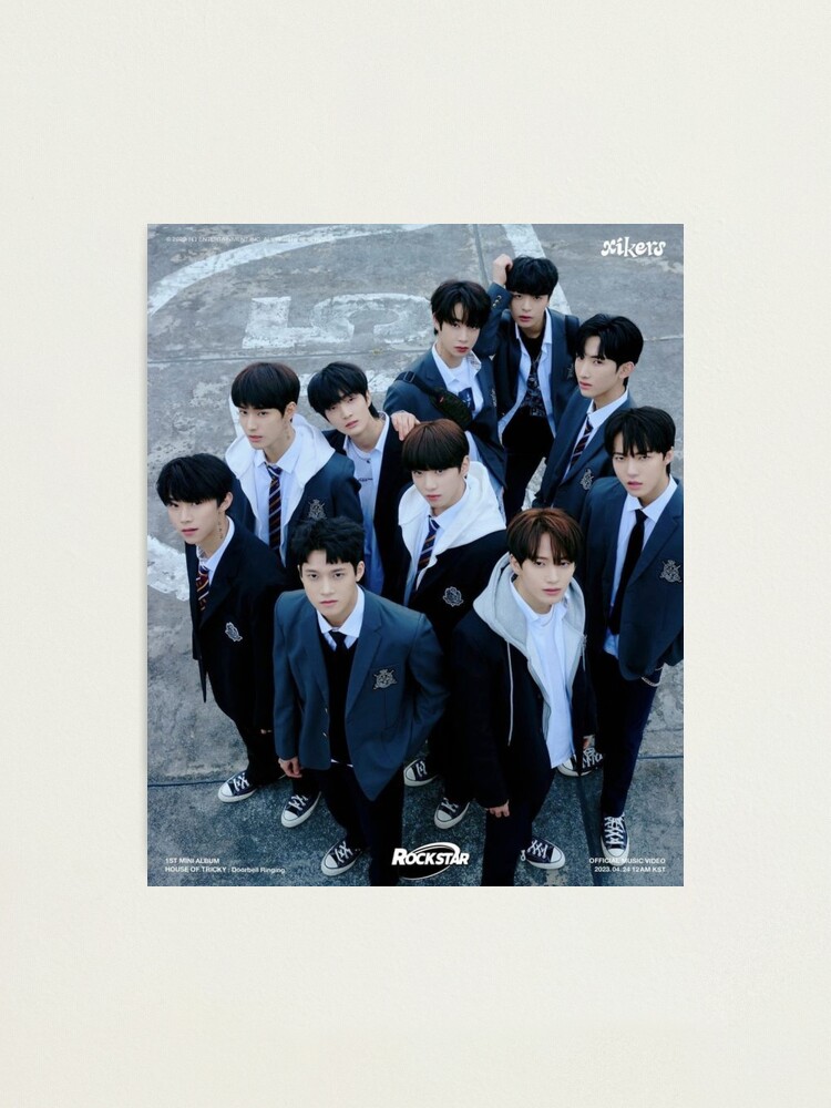 Xikers (싸이커스) Minjae, Junmin, Sumin, Jinsik, Hyunwoo, Hunter, Junghoon,  Seeun, Yujun, Yechan, kpop ateez babies | Photographic Print