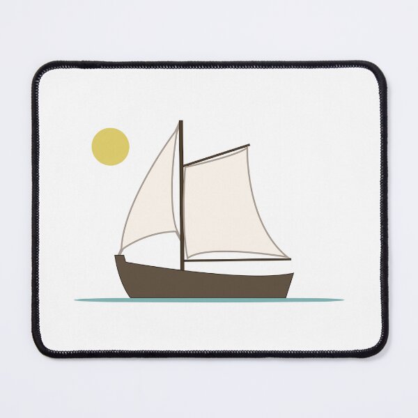 Item preview, Stylized Sailboat Illustration designed and sold by NataliePaskell.