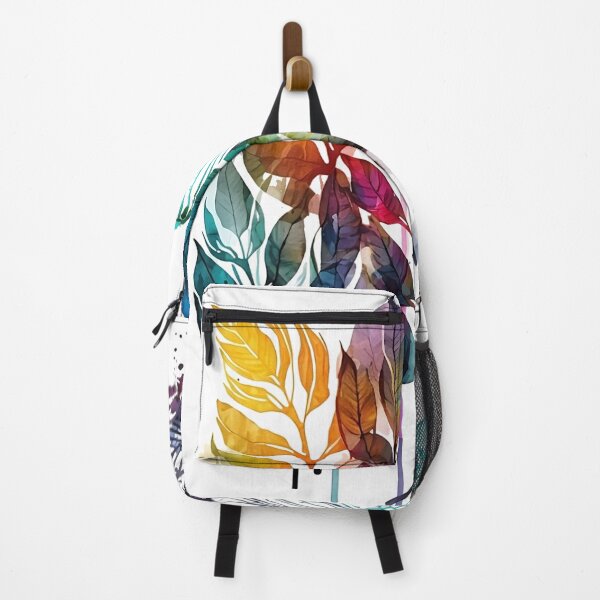 Item preview, Coloured leaves in watercolour style designed and sold by VeronicArt85.