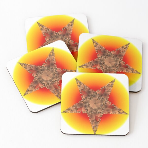 Item preview, Fractal Copper Star designed and sold by Mary Holstege.