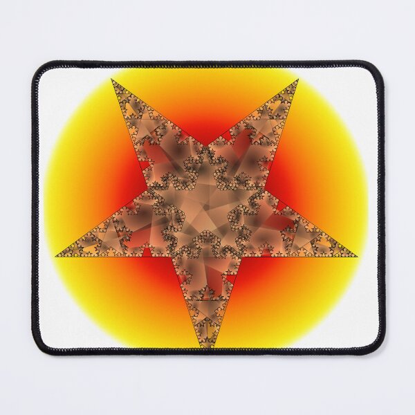 Item preview, Fractal Copper Star designed and sold by Mary Holstege.