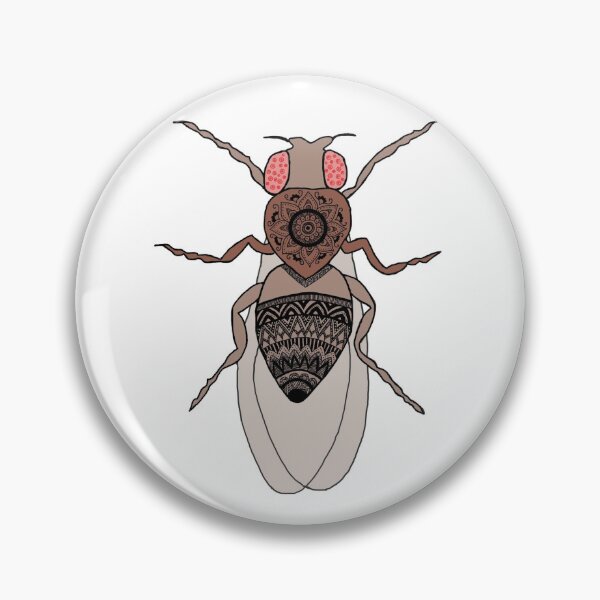 Item preview, Mandala fruit fly designed and sold by atreefullofsap.