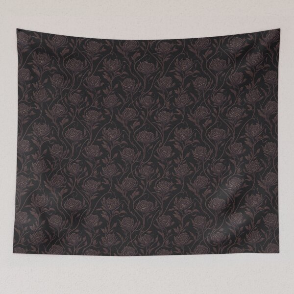 Item preview, Gothic Dark Rose Pattern designed and sold by dhd100.