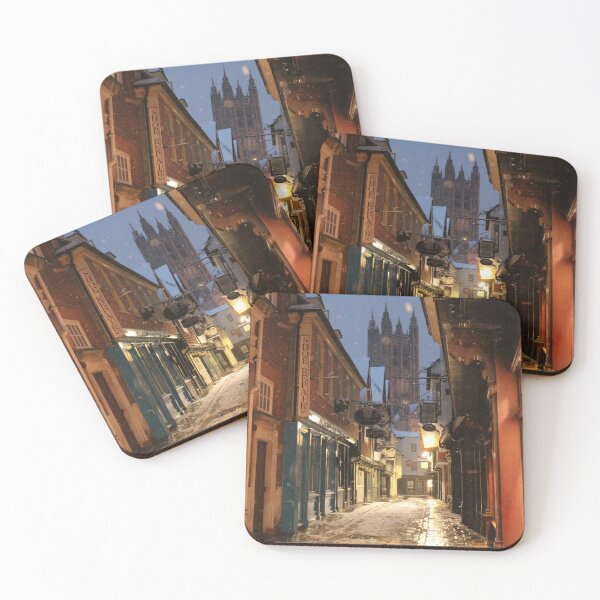 Item preview, Snowy Evening in Canterbury designed and sold by OTurnbullPhoto.