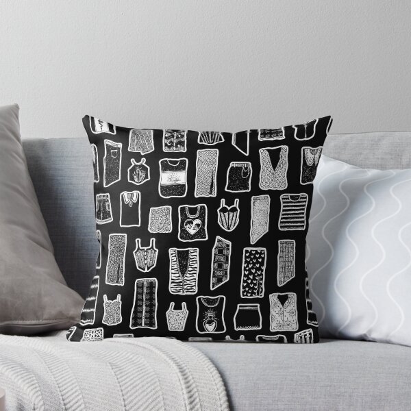 Item preview, * Fashion Aesthetic Pattern * Witchy Black and White Goth Clothing * designed and sold by Stacey Muir.